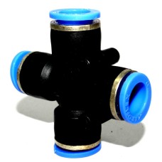 Pu Cross Pneumatic Union